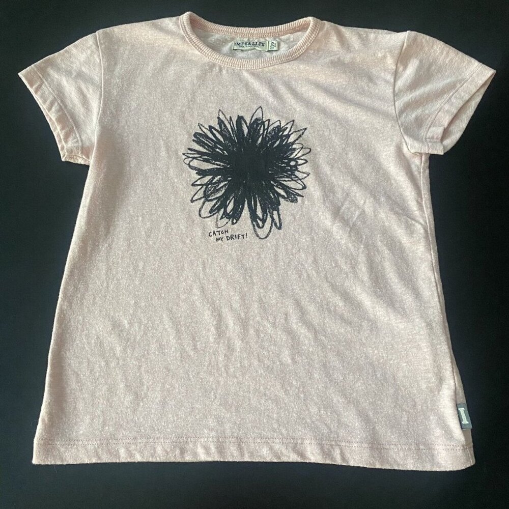 Imps & Elfs Pink Flower T-Shirt